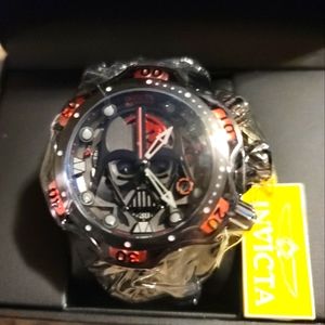 Invicta Reserve Star Wars 52mm Ltd Ed Swiss Quartz Chrono Watch